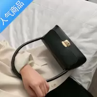 封后上新秋冬港风复古法棍包女包2019新款韩版百搭质感洋气单肩手提包