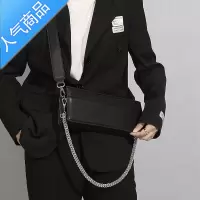 封后复古休闲2022新款小众设计感腋下法棍包简约长款斜挎小方包手提包女包