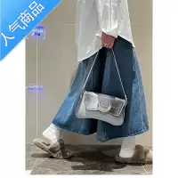 封后2022夏季新款百搭甜酷腋下包5D渐变感法棍包链条单肩斜挎包女