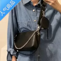 封后2022新款包包女宽带单肩包链条小包斜挎复古百搭ins港风腋下包潮