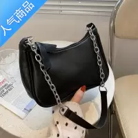 封后上新法式小众感腋下法棍包女2021新款潮百搭ins链条单肩包女