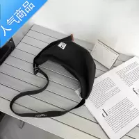 封后帆布包男士潮牌斜挎包大容量设计感日系邮差包机能单肩包女小单肩包男