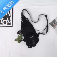 封后胸包男士ins夏季潮牌斜挎包运动款包包男小背包休闲简约跑步挎包斜挎包男