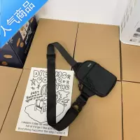 封后单肩斜挎包男夏季日系运动胸包迷你小背包ins休闲潮牌男生手机包