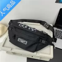 封后胸包男ins潮酷小包斜挎包男生背包潮牌单肩包男运动挎包休闲腰包