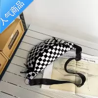 封后潮牌运动款斜挎包男士休闲百搭大容量学生背包女时尚小挎包男胸包