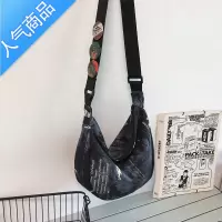 封后百搭潮牌单肩背包夏季大容量日系轻便小挎包休闲学生新款斜挎包男