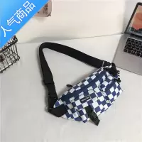 封后日系潮牌男士胸包学生ins运动百搭斜挎包女时尚单肩跨包手机腰包斜挎包男