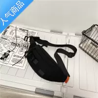 封后潮牌日系胸包斜挎包男士休闲小挎包斜跨单肩包男士腰包女