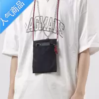 封后潮牌夏天轻便迷你小包嘻哈包男休闲包单肩斜挎包小挂包手机包男士斜挎包男