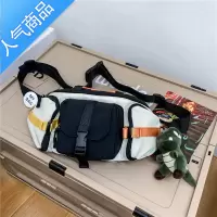 封后单肩斜挎包男潮牌运动款夏季小包2021新款日系胸包腰包ins百搭女