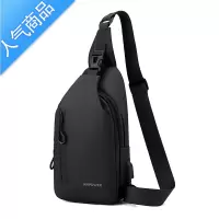 封后男士胸包休闲斜挎包牛津布时尚小背包胸前单肩包韩版男包斜背运动单肩包男