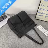 封后日系复古帆布包男大容量手提包简约通勤补课学生上课书包托特包女学生书包
