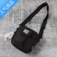 封后潮牌卡哈特方形帆布单肩包男女生休闲运动斜挎包工装风小巧手机包