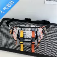 封后胸包男潮牌夏季2022新款腰包ins日系休闲个性单肩斜挎包斜挎包男