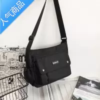 封后斜挎包男单肩工装大容量潮牌邮差包ins潮流男包休闲学生上课背包