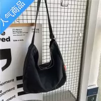 封后斜挎包男大容量牛仔包帆布休闲日系单肩包女大学生上课差包潮单肩包男