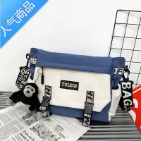 封后斜挎包日系男单肩包机能工装差街头潮流2020潮牌挎包包港酷单肩包男