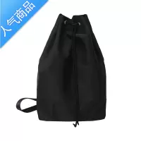 封后多单肩双肩包女纯色休闲男运动骑行侧背包简约抽绳束口斜挎包斜挎包男