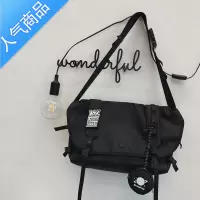 封后斜挎包男士潮牌大容量日系工装包机能包休闲百搭单肩包学生背包女单肩包男