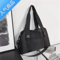 封后潮牌大容量健身斜挎包学生通勤手提包男女短途旅行单肩包工装日系单肩包男