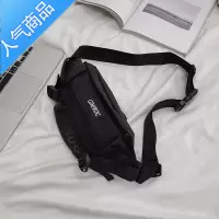 封后2022新款男士胸包休闲单肩斜跨包ins大学生男款炸街潮腰包PU百搭腰包男