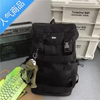 封后背包男士双肩包 时尚潮酷大学生书包女 休闲电脑大容量旅行商务包