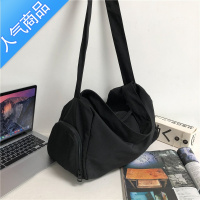 封后斜挎包男夏季大容量短途旅行包ins日系简约挎包运动健身单肩包女旅行包男女