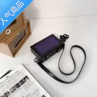 封后斜挎包男士潮牌日系小方包ins个性盒子包小众单肩包女学生小挎包单肩包男