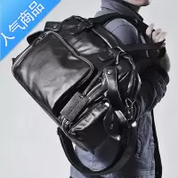 封后男包休闲单肩包斜挎包手提包男士皮包背包商务旅行包潮大容量新款旅行包男女