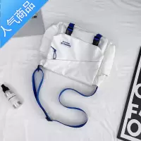 封后男士斜挎包ins潮牌日系休闲大容量邮差包男包包运动款学生单肩包