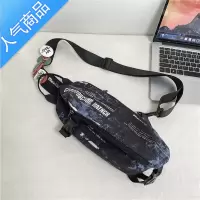 封后斜挎包男士潮牌ins潮背包学生小挎包女男生日系小型单肩包胸包男单肩包男