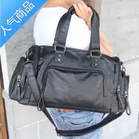 封后2022新款男包手提包韩版时尚单肩包男士包包休闲大容量旅行包潮牌旅行包男女