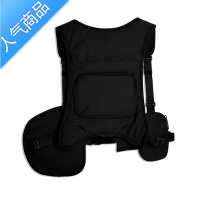 封后潮牌工装机车机能高街马甲包感户外骑行钓鱼背心街舞说唱腰包