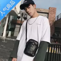 封后香港潮牌街头潮男小包时尚运动腰包青年胸包手机包单肩斜挎包斜挎包男