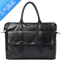 封后香港潮牌时尚男士手提包英伦商务电脑公文包出差包单肩斜挎包