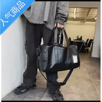 封后欧美短途出差手提包男士健身包学生单肩包斜挎旅行包大容量行旅行包男女