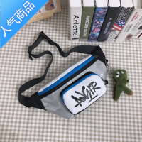 封后香港斜挎包男士时尚运动小挎包女胸包ins潮腰包夏季新款背包