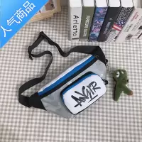 封后香港斜挎包男士时尚运动小挎包女胸包ins潮腰包夏季新款背包