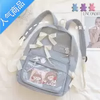 封后韩版ins百搭少女双肩包ulzzang日系原宿高中学生书包女大容量背包