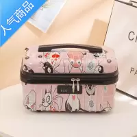 封后手提化妆箱收纳皮箱女小型儿童迷你储物箱子化妆包密码锁小行李箱旅行包男女