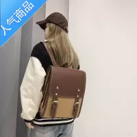 封后日系感包包2021新款潮时尚学生书包女夏季ins小众双肩包背包