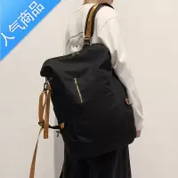 封后书包女2022新款男生旅行大容量双肩包男旅游女士帆布背包旅行男士学生书包