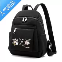 封后中老年女士双肩包老人奶奶帆布牛津尼龙布中年妈妈款轻便旅游背包