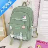 封后书包女韩版初高中学生大容量大学双肩包小学生背包新款轻便小清新学生书包