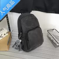 封后森系高中生书包女大学帆布旅行双肩包休闲简约轻便大容量电脑背包学生书包