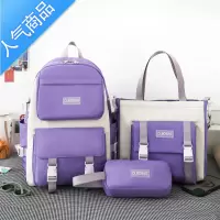 封后书包女小学生校园小清新三到五六年级大容量中学生初中生多件套萌学生书包