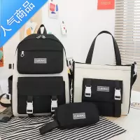 封后书包女初中生2022新款小学生三到四五六年级轻便双肩包大容量背包学生书包