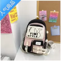 封后书包女生小学生三到六年级少女孩新款夏高中学生初中生多层双肩包学生书包