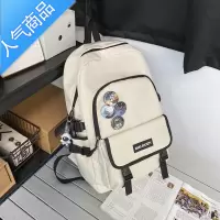 封后书包男初中生2022年新款高中大学生中学生女潮牌大容量背包双肩包学生书包